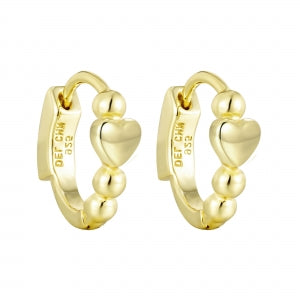 Heart gold ball toddler huggies