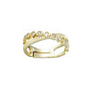 Square bezel adjustable ring