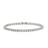 Sterling 3mm cz Diamond tennis bracelet