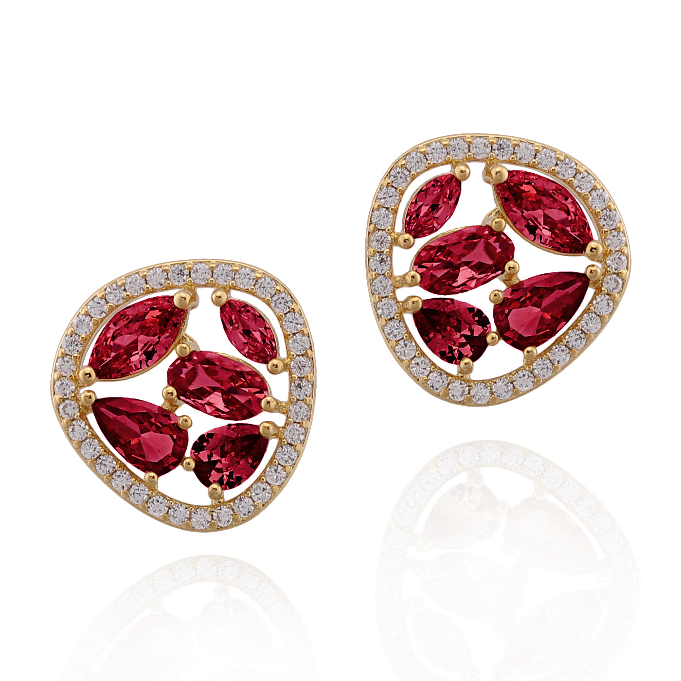 Pebble stone studs - large